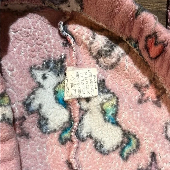 Unicorn Print Pink Preloved Pajamas - Picture 3 of 7